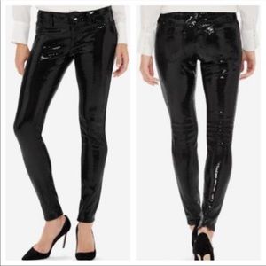 The Limited | Black Sequin Legging Skinny Jeans women’s 6